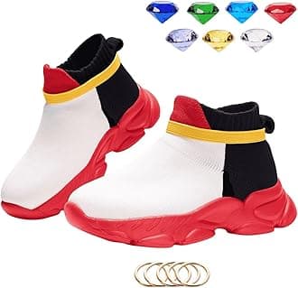 White Black Sneakers for Boys Girls Shoes Running Birthday Gift Tennis Costume Shoes