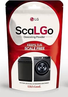 LG ScaLGo Washing Machine Descaling Powder for Front Load and Top Load Washing Machines Pack of 1 (100 Gm/Pack)