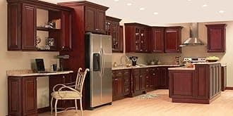 L&D Renovations 10 x 10 Kitchen Cabinets (Alex Brandywine)