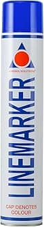 Aerosol Solutions Line Marker Blue 26 Oz | Grass and Road Spray Paint, All Purpose Striping Paint Spray | Perfect for Athletics, Sports Fields & Pavement