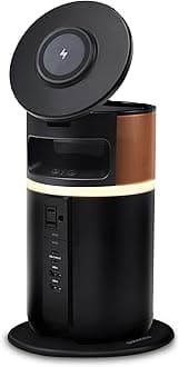 M250 Portable Charging Hub – 250W Charger for Laptops & Tablets, Wireless Charging for Cell Phones & Earbuds – Light & Compact Power Bank Station w/ USB-C, USB-A & AC Ports, Charging Dock