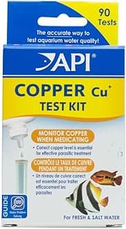Copper Test Kit - 90-Test Aquarium Water Analysis