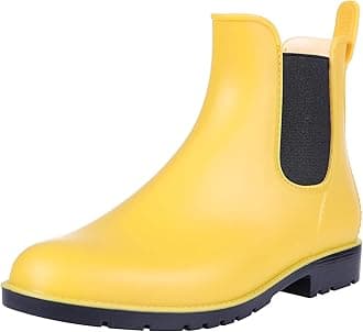 AsgardWomen's Ankle Rain Boots Waterproof Chelsea Boots