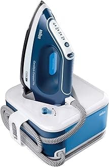 CareStyle Compact Pro IS2565BL, Steam Iron with FreeGlide 3D Technology, iCareMode, Eco and Turbo Modes, Vertical Steaming, Anti-Drip, 1.5L Water Tank, 2400W, Blue