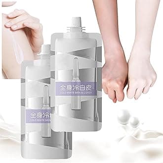 Cold White Skin All Over, Whole Body Cold White Skin, Moisturizing Brightening Body Lotion, Whitening Body Milk For Refining Skin, For All Skin Types (2pcs)