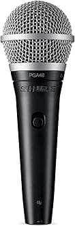 Shure PGA48 Vocal Cardioid Dynamic Microphone