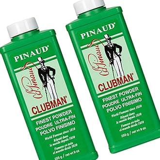 Pinaud Powder for After Haircut or Shaving, White, 9oz x 2 pack