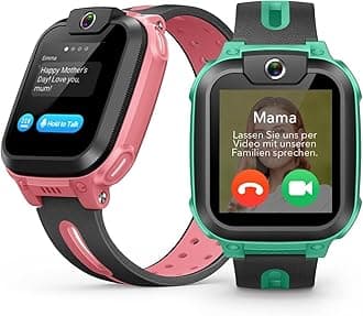 imoo Z1 Kids Smart Watch, Kids GPS Tracker Watch with SIM, Boys Smart Watch with HD Video and Phone Call, IPX8 Water Resistance (Z1, Green)