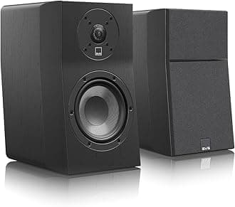 Ultra Evolution Nano Bookshelf Speakers - Pair (Black Oak)