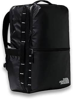 The North Face, Unisex, Base Camp Voyager Travel Pack, TNF Black/TNF White-NPF, One Size