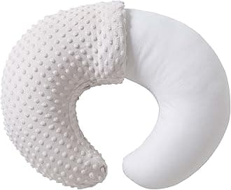 QUENESS Nursing Pillow and Positioner, Breastfeeding, Bottle Feeding, Baby Si...