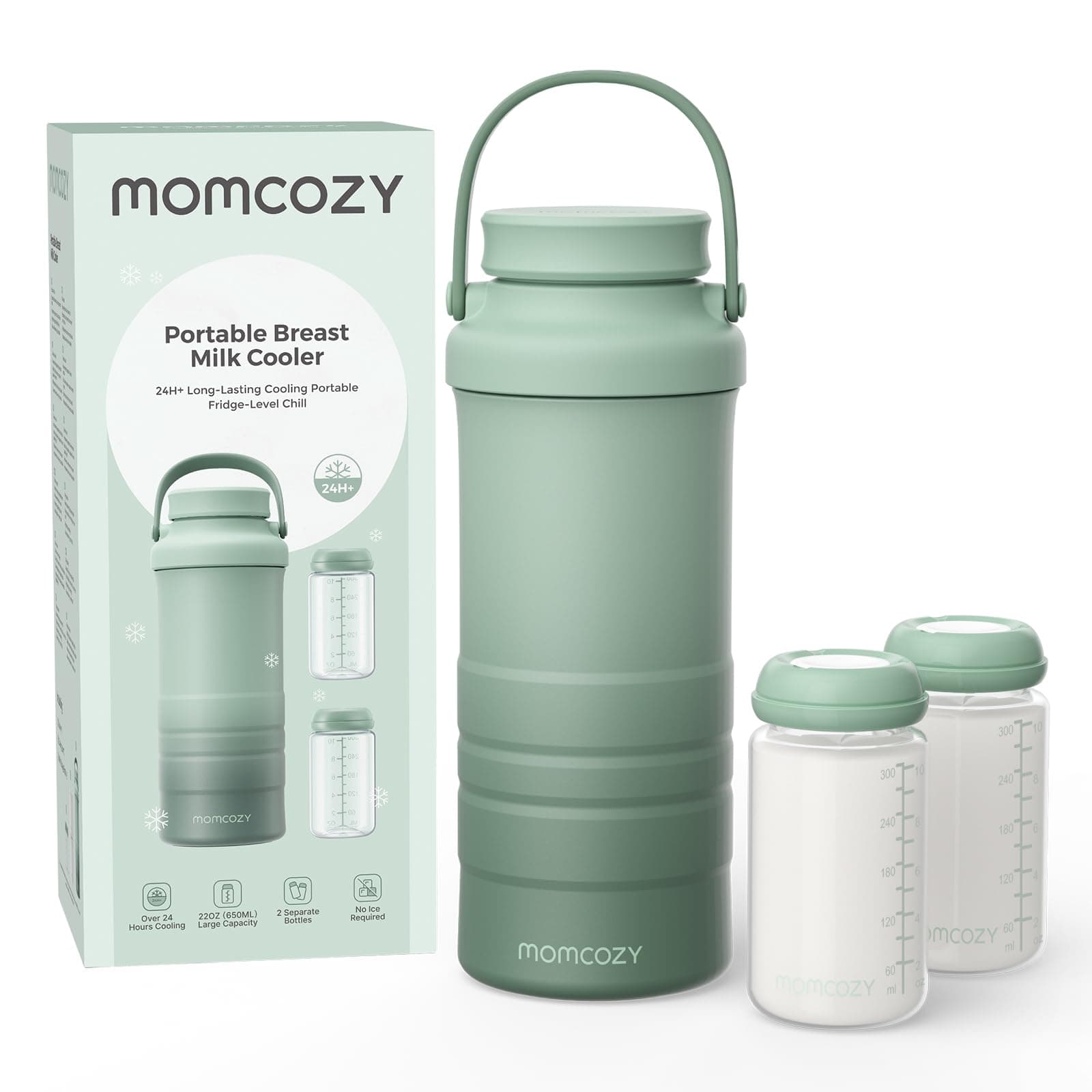 Momcozy Breastmilk Chiller Reusable Storage Container