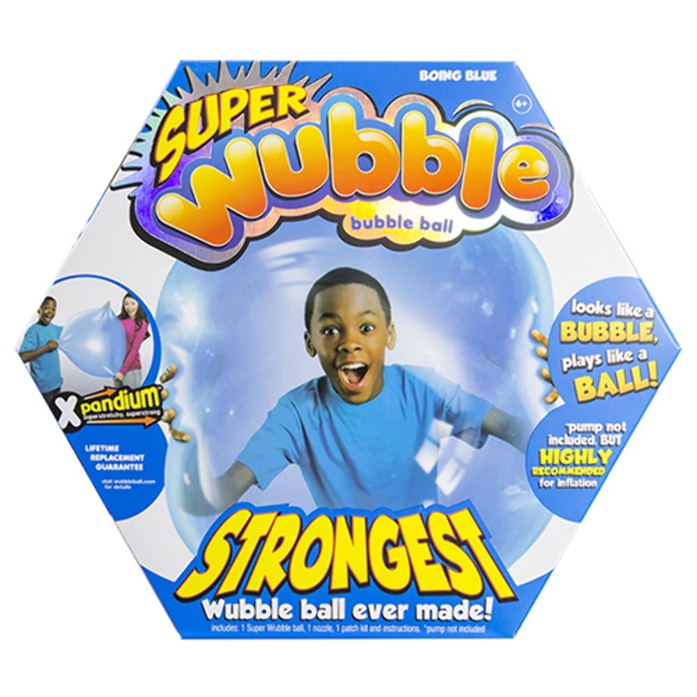 Wubble Bubble Bubble Ball Activity & Amusement 6+ Years, Multi Color (Includes 1 Wubble Bubble Ball, 1 Wubble Pump, 1 Nozzle, 1 Petroleum Jelly Pouch, Instruction Sheet)