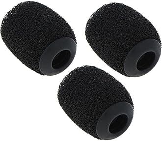 RØDE WS-LAV Windshield for Lavalier Foam Windshield for Lavalier, Lavalier GO and RØDELink LAV Microphones, Black