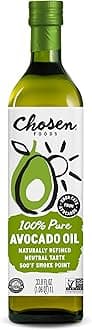 Chosen 100% Pure Avocado Oil AVOCADO OIL Large Capacity 1L
