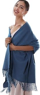 RIIQIICHYWomen Scarf Pashmina Shawls and Wraps for Wedding Ladies Winter Scarves