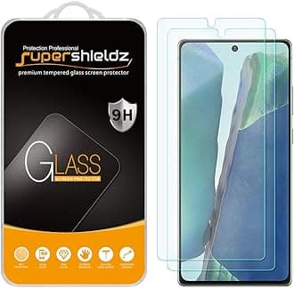 (2 Pack) Designed for Samsung Galaxy Note 20 5G Tempered Glass Screen Protector, Anti Scratch, Bubble Free