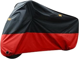 Motorcycle Cover for Honda Goldwing 1100 1200 1500 1800 XXXL Outdoor Black+Red