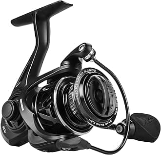 KastKing Zephyr Spinning Reel,Size 500 Ice Fishing Reel, Light Weight Ultra Smooth Powerful Spinning Fishing Reels