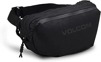 Volcom Men's Mini Waist Fanny Hip Pack Backpacks, Black-New, One Size