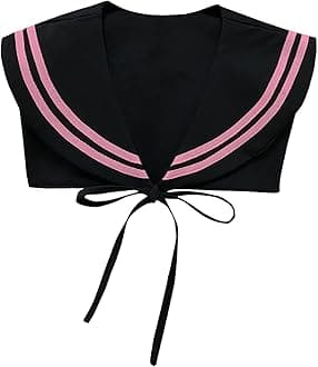 Sailor Collars Scarf for Women Top Fake Collar Necklaces Shawl wraps Match Sweater Shirt Dress