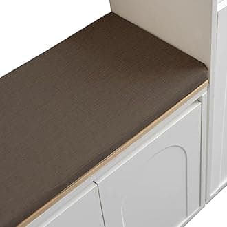 HYGPP Bench Cushions for Indoor Furniture 40/48/60 x 14/15/17/11 inch Rectangular Non Slip Outdoor Bench Cushion pad for Deck Chair Swings Bench Cushion(Color 4,71x12x2in)