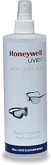 Uvex Clear Plus Lens Cleaner Solution, 16 oz
