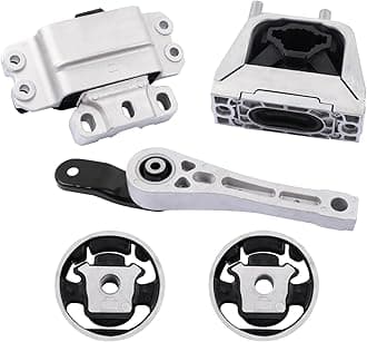 5pc Engine Motor & Transmission Mount Kit for 2005-2010 Jetta 2.0L Beetle 2.5L 2006-2014 Golf 2.5L 2012-2014 Passat 2006-2009 Rabbit