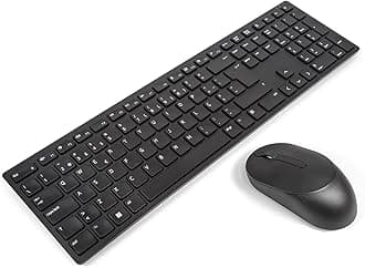 KM5221W PORTUGUESE Pro Wireless Keyboard & Mouse Combo Bundle