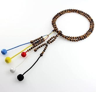 Nichiren Buddhist Beads Juzu, Soka Gakkai Beads, SGI Prayer Beads, SGI Buddhism Mala, SGI Chanting Beads, Nichiren Shoshu Juzu, Tiger Eye Beads with Juzu Bag