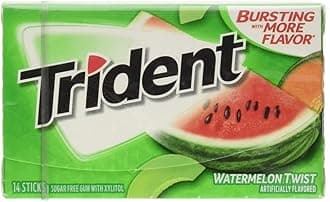TridentWatermelon Twist SugarFree Gum, 15 Count