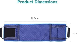 lefeke Elderly Bed Transfer Sling,Padded Bed Transfer Nursing Sling for Patient，Bedridden Patient Care Tool，Leg Mobility Belt for Elderly,22 * 78.5cm