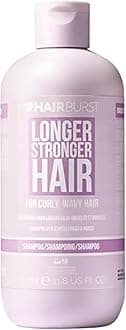 HAIR BURST Wavy & Curly Hair Shampoo - Sulfate, SLS, Paraben Free, CGM Approved - Nourishing Amino Acids, Almond Extract & Cherry Oil - Curl Enhancing, Frizz Control & Moisturising