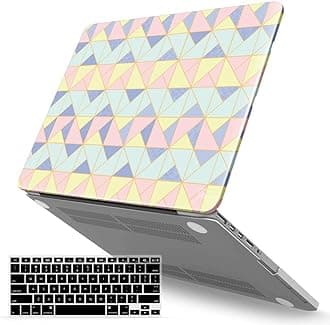 IBENZER MacBook Pro 13 Inch Case 2012-2015, Soft Touch Hard Case Shell Cover with Keyboard Cover for Apple MacBook Pro 13 with Retina Display A1425 1502, Angle Quartz, MRD13AGQZ+1A