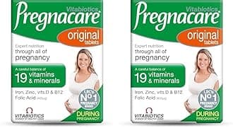 Pregnacare Original During Pregnancy Support Vitamins and Supplements, 180 Tablets (Pack of 2)
