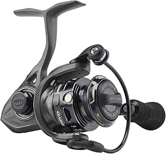 Penn Clash II Spinning Reel - Lightweight Saltwater Shore and Kayak Fishing Reel for Lure Fishing - Sea Fishing Reel for Bass, Pollack, Cod, Wrasse, Grey/Black