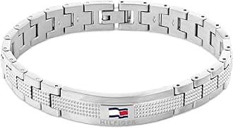 Nelson H-Link Bracelet Mens Stainless Steel Bracelet