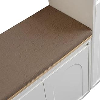 Bench Cushions for Indoor Furniture 40/48/60 x 14/15/17/11 inch Rectangular Non Slip Outdoor Bench Cushion pad for Deck Chair Swings Bench Cushion(Color 3,44x14x2in)