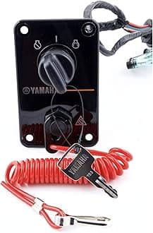 Yamaha New OEM PANEL, MAIN IGNITION KEY SWITCH ASSY 704-82570-11-00; 82570-12-00