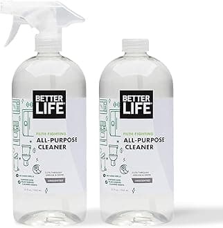 - All Purpose Cleaner - Multipurpose Home and Kitchen Cleaning Spray for Glass, Countertops, Appliances, Upholstery & More - Multi-surface Spray Cleaner - 32oz (Pack of 2) Unscented