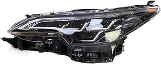 A Pair Compatible For Toyota Fortuner Headlights 16-20 Fortuner LLLED Head Lamps All LLLED Light Source Daytime Running Lights Dynamic Turn