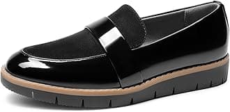 DREAM PAIRS Women's Loafers, Slip-On Business Casual Work Shoes
