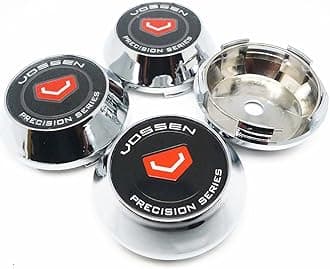 Wheel Center Hub Centre Caps 65MM 4 PCS Compatible with for VOSSEN Vossen 2024 Hubcaps ABS Alloy Ring,F