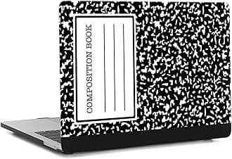 Laptop Hard Case Compatible with MacBook Pro 13 Inch Case 2015 2014 2013 2012 Release Model A1502 A1425 with Retina Display, Plastic Hard Shell Case Cover & Sleeve, Composition Book