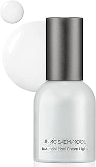 - Essential Mool Cream | Hydrating Primer for a Long-Lasting Foundation Makeup, Glow Finish, Centella and Panthenol for Glass Skin, Korean Skincare (Light, 1 Fl Oz)