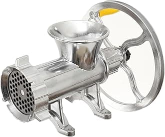 Manual Meat And Vegetable Grinder Mincer, Separated Meat Grinder Hand Operated Multifunctional Aluminum Alloy, 300mm*190mm