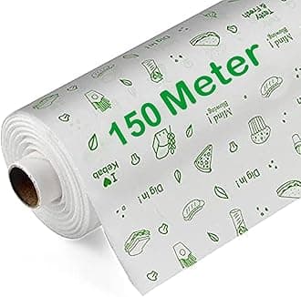 Jasmine 150 Meter Butter Sheet Roll for Baking | Specialized Baking Paper for Cake Making | Non Stick | Suitable for Microwave | Oven | Wrapping Paper for Food