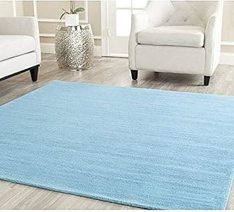 ZARACARPETS; 'can Change The Floor Solid Plain Exported Quality Hand Made Carpets and Rug Size 9 Feet by 12 Feet (9x12 feet) Teal