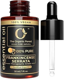 100% Plant Based Frankincense Essential Oil for Face | Pure & Undiluted Frankin cense Oil for Skincare, Massage & Aromatherapy | Premium Quality, Therapeutic Grade Essential Oil - 30ml