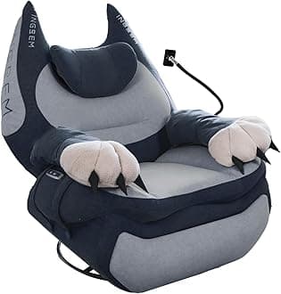 Smart Recliner with Adjustable Settings, Voice-Activated Home Theater Gaming Seat Rocker, Electric Lounge Chair Featuring USB Port ，Phone Holder and Cat Claw Armrest